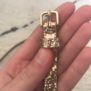 Children’s Gold skinny belt